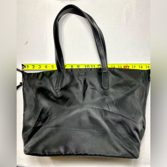 Tote BOTKIER NEW YORK Nylon Black Roomy Tote Bag With Side Zippers - Picture 16 of 16